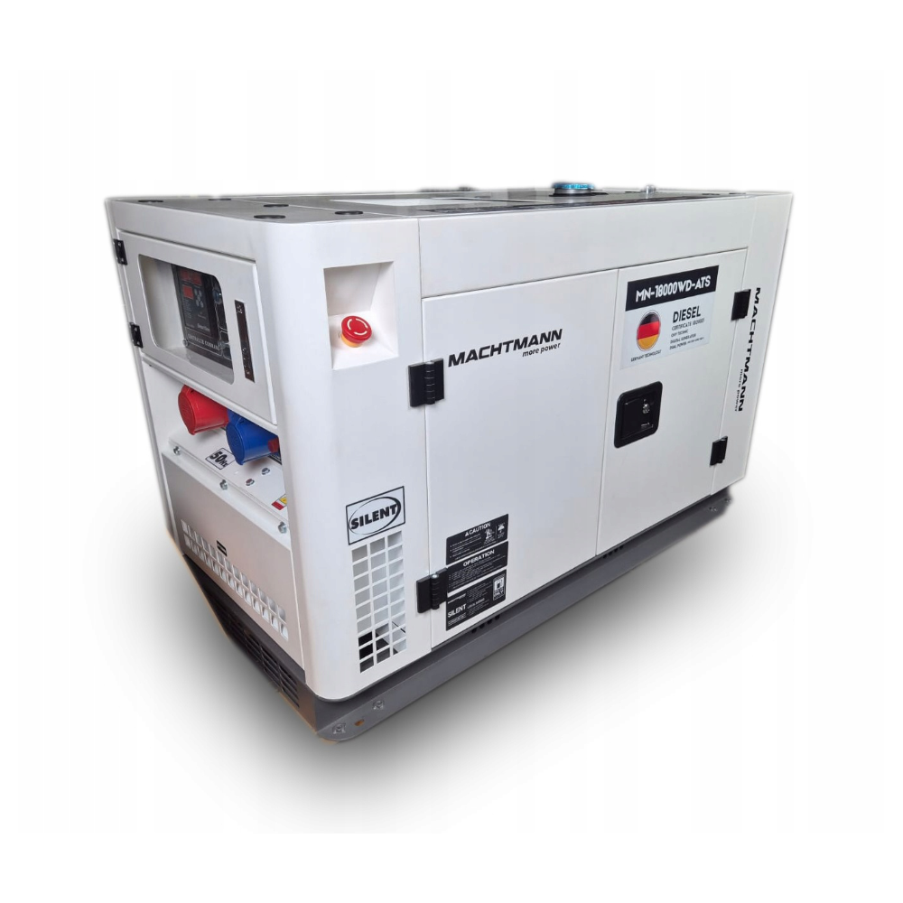 Agregat Prądotwórczy Diesel Machtmann 18000WD ATS 400V 18 kVA Trójfazowy
