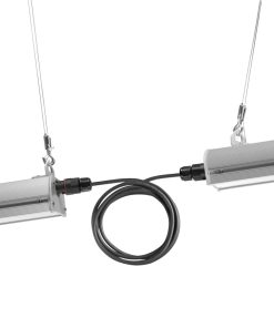 Alternative view of Lampa namiotowa GALAXY 3.1, skład zestawu - lampa, dławik, zatyczka, zawiesia, przewód 5m, przycisk ON/OFF